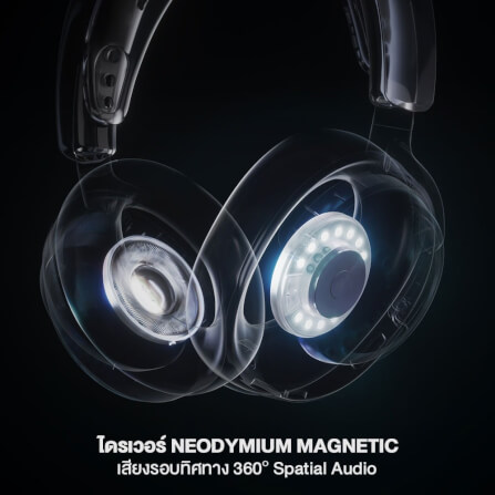 หูฟังเกมมิ่งไร้สาย STEELSERIES ARCTIS NOVA 7 WIRELESS GEN 2 สำหรับ PLAYSTAION - สีขาว_3