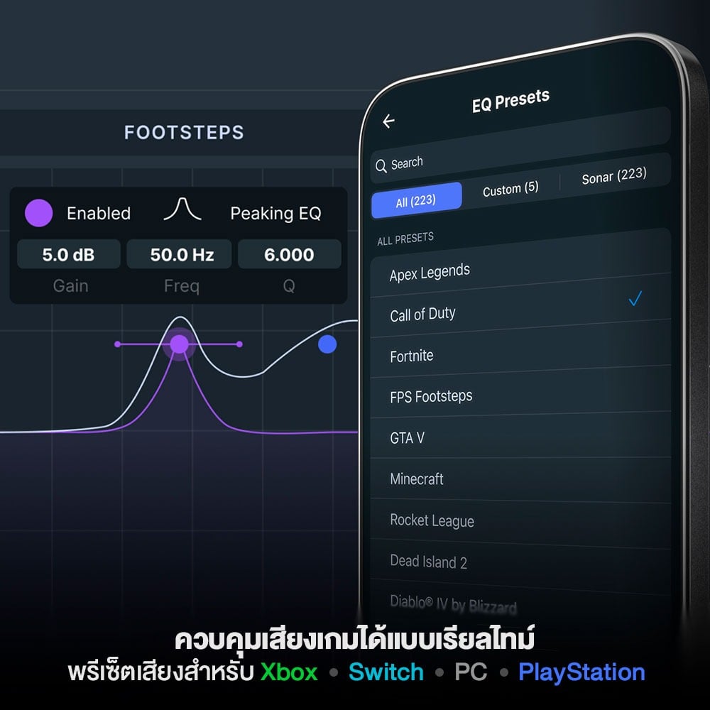 หูฟังไร้สาย STEELSERIES ARCTIS NOVA PRO OMNI - สีดำ_4