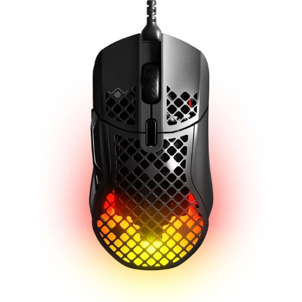 เมาส์เกมมิ่ง SteelSeries Aerox 5 สีดำ_0