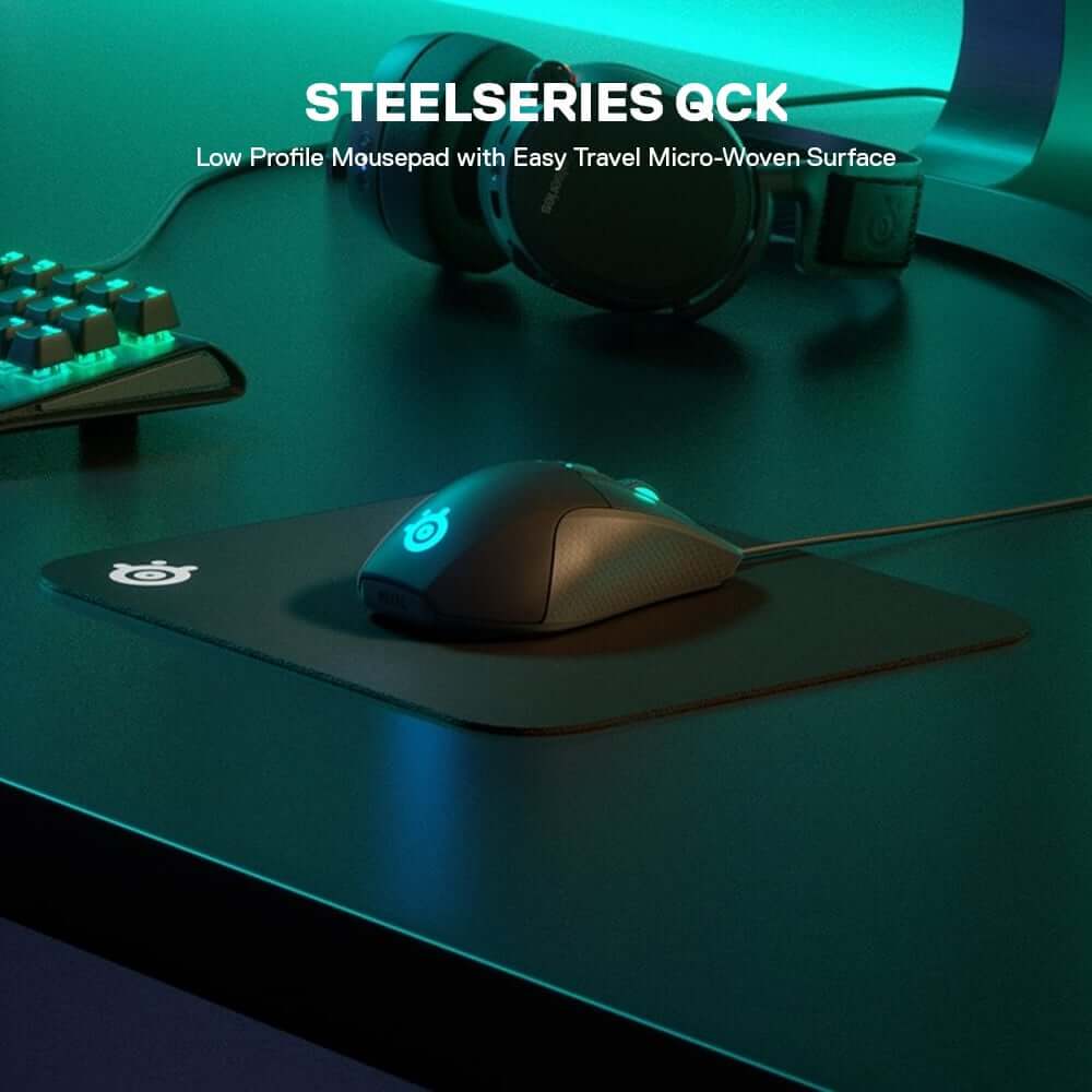 แผ่นรองเมาส์ SteelSeries QcK ไซซ์ L
