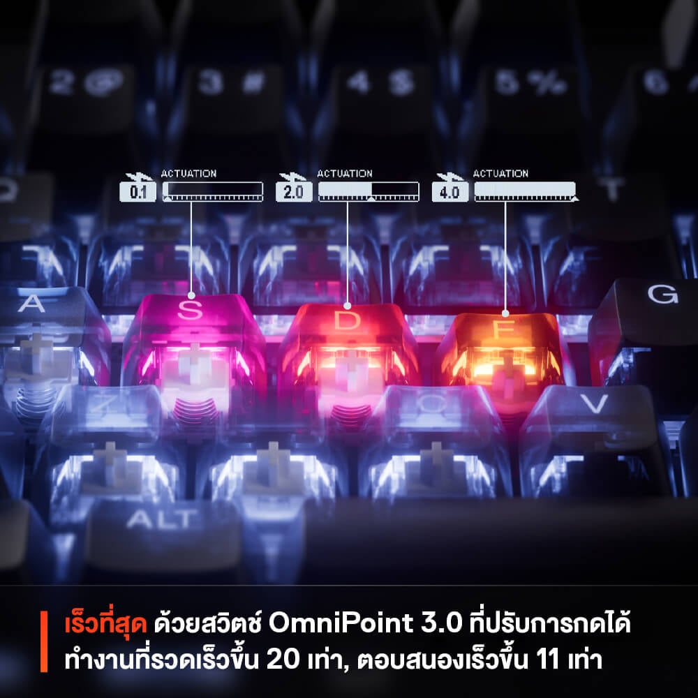 คีย์บอร์ดเกมมิ่ง SteelSeries Apex Pro Gen 3_2