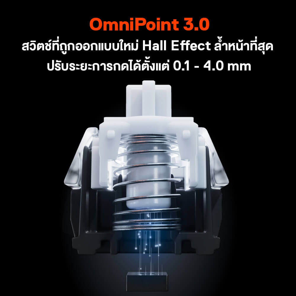 คีย์บอร์ดเกมมิ่งไร้สาย SteelSeries Apex Pro TKL Gen 3_3