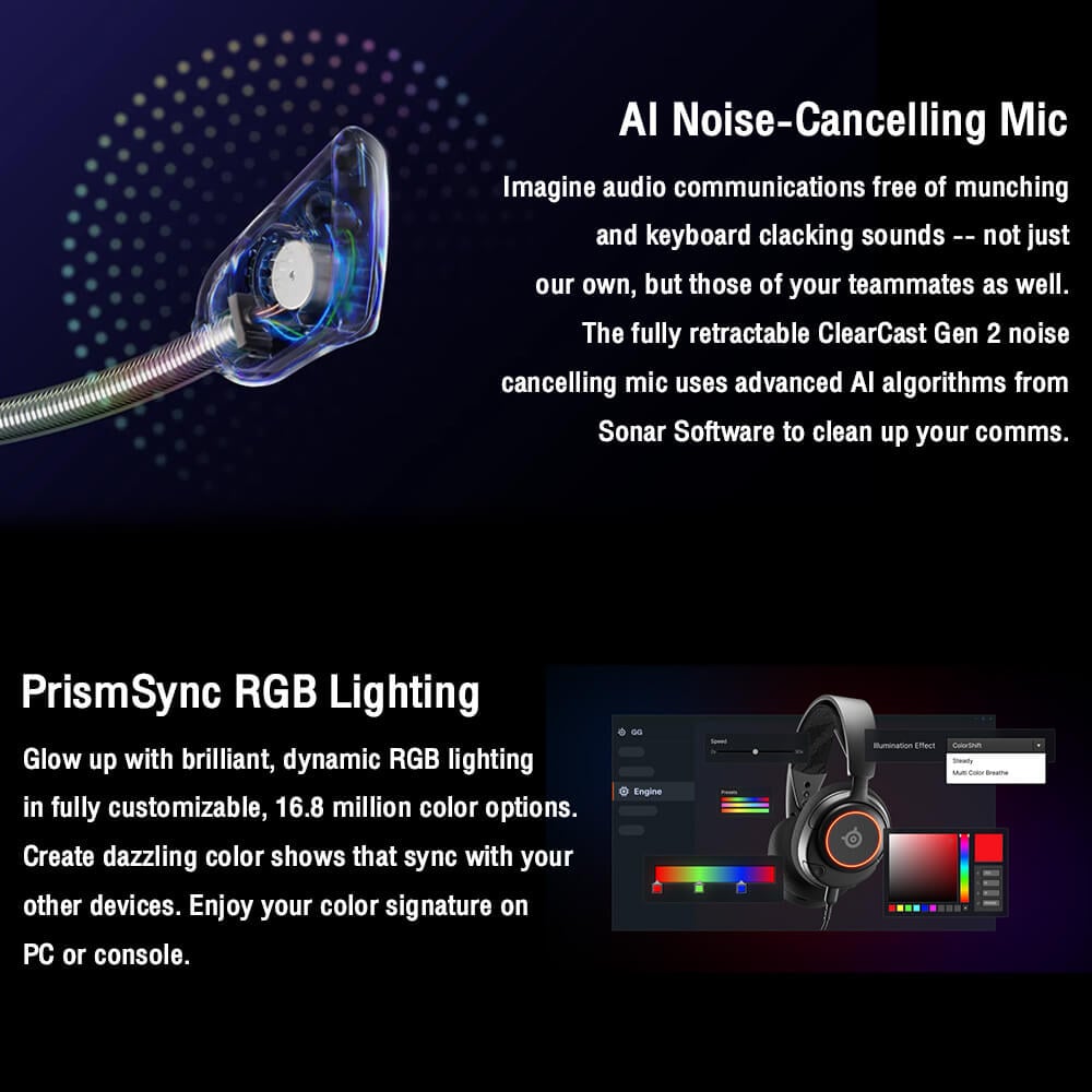 หูฟังเกมมิ่ง Steelseries Arctis Nova 3 สีดำ_5