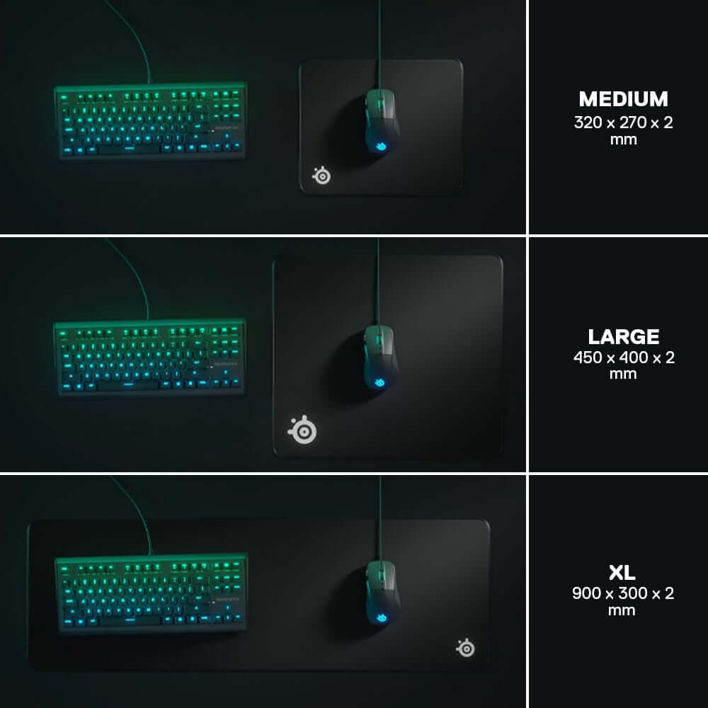 แผ่นรองเมาส์ SteelSeries QcK Edge ไซซ์ L