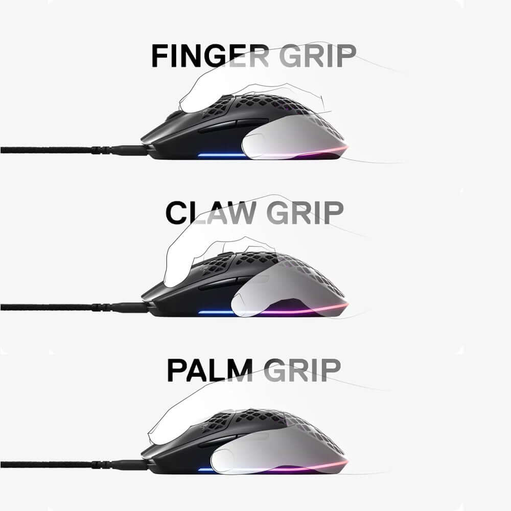 เมาส์เกมมิ่ง SteelSeries Aerox 3 สีดำ_7
