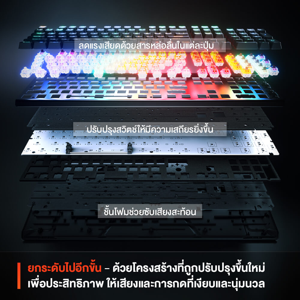 คีย์บอร์ดเกมมิ่ง SteelSeries Apex Pro Gen 3_7