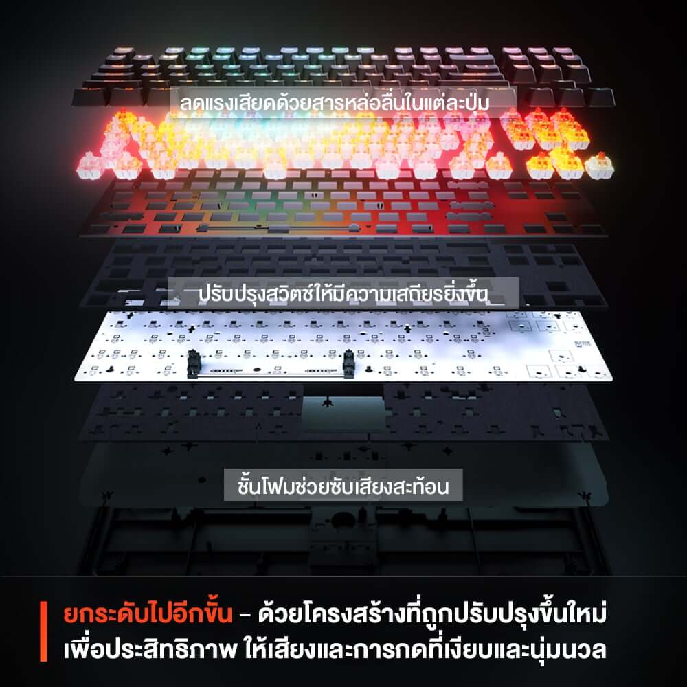 คีย์บอร์ดเกมมิ่ง SteelSeries Apex Pro TKL Gen 3 สีดำ_7