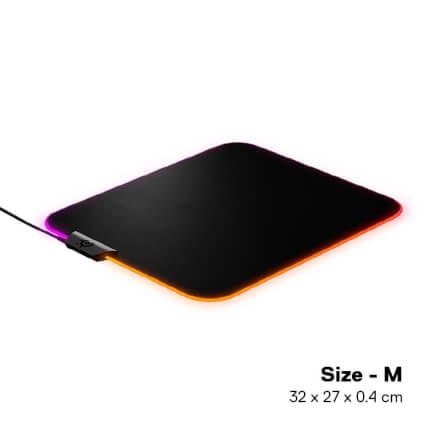 แผ่นรองเมาส์ SteelSeries QcK Prism Cloth ไซซ์ M_0
