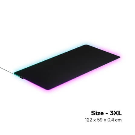 แผ่นรองเมาส์ SteelSeries QcK Prism Cloth ไซซ์ 3XL_0