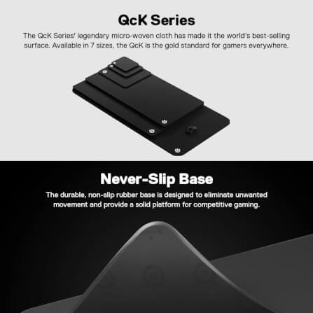 แผ่นรองเมาส์ SteelSeries QcK ไซซ์ L_4