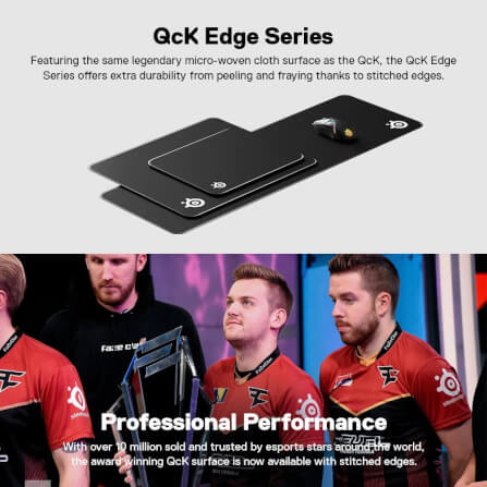 แผ่นรองเมาส์ SteelSeries QcK Edge ไซซ์ L_4