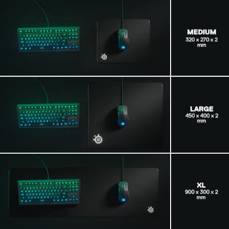 แผ่นรองเมาส์ SteelSeries QcK Edge ไซซ์ L_5