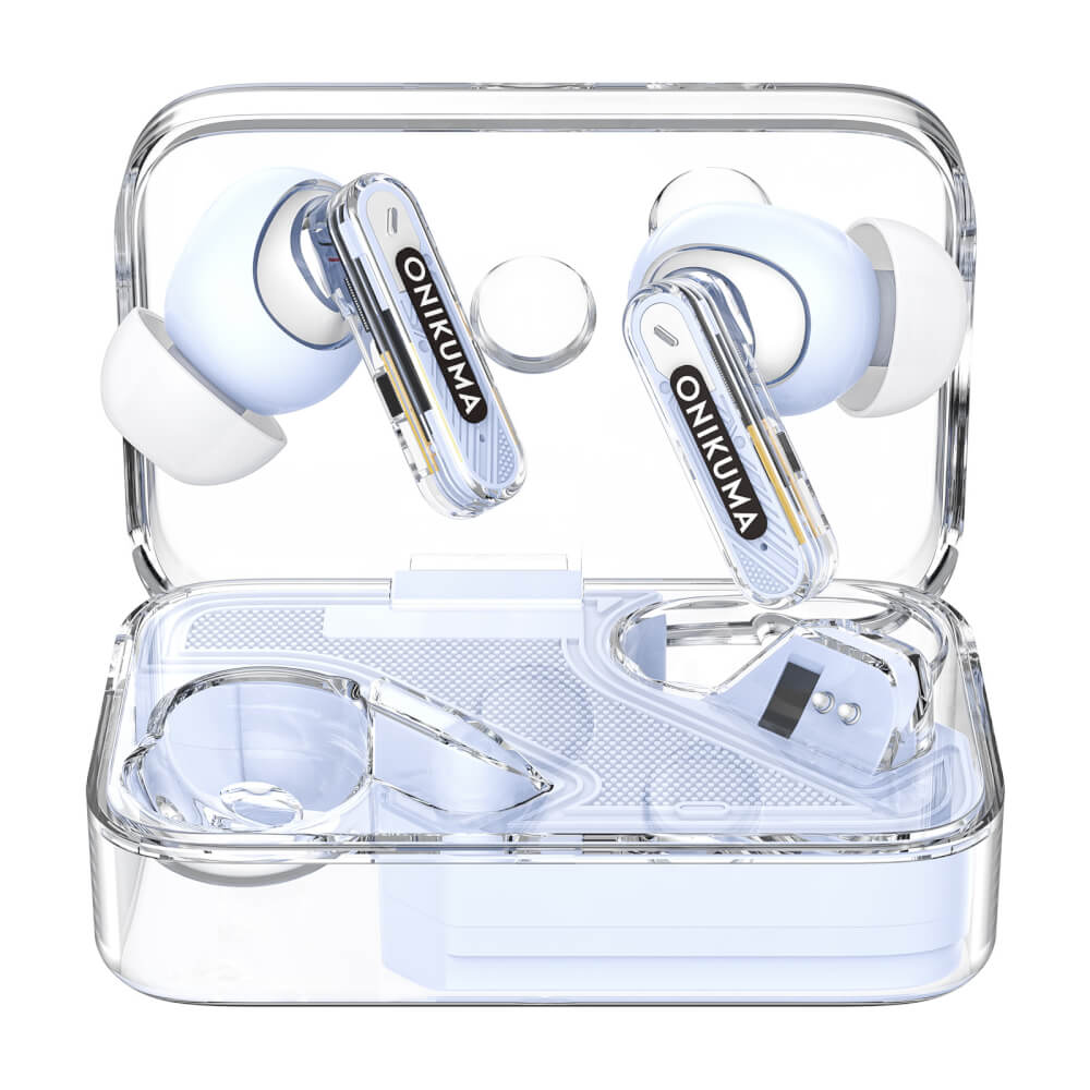 หูฟังเกมมิ่งไร้สาย ONIKUMA T5 IN-EAR BLUETOOTH EARPHONE - สีม่วง_0