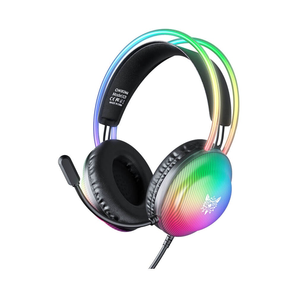 หูฟังเกมมิ่ง ONIKUMA X29 GAMING HEADSET - สีดำ_0