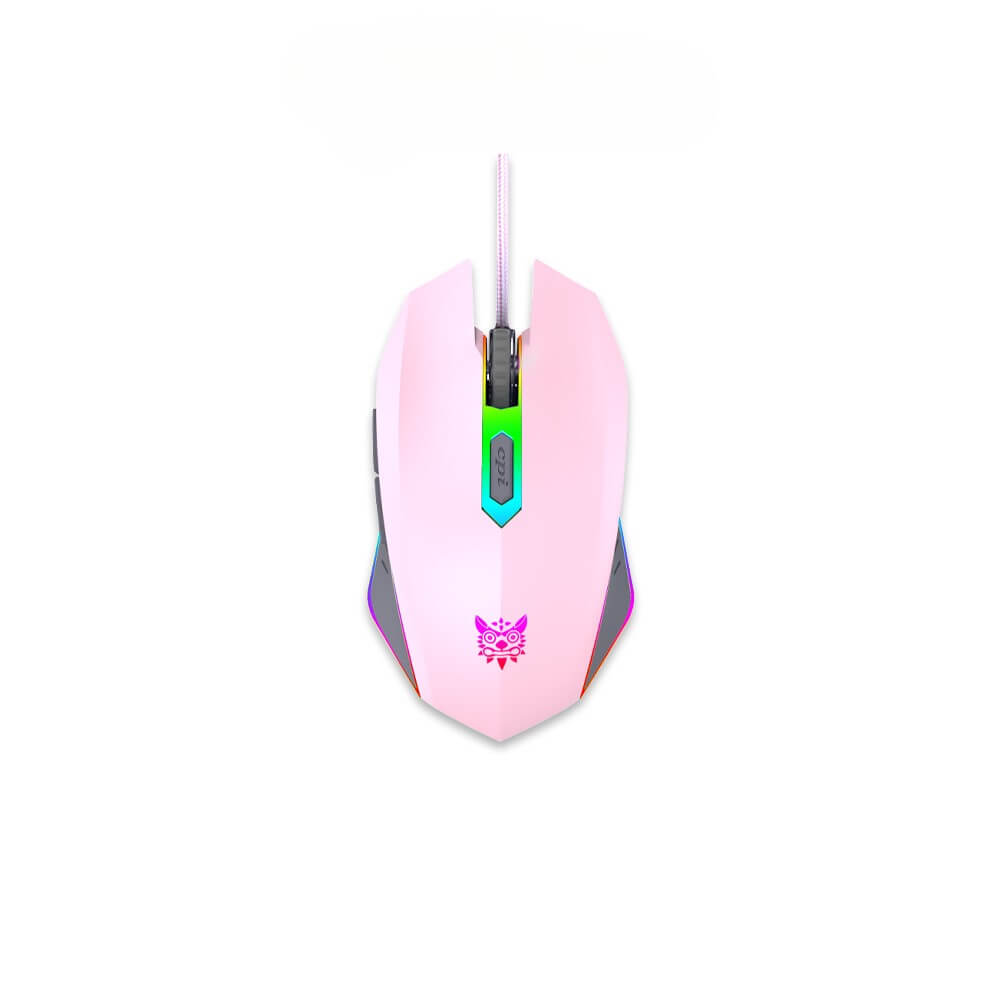 เมาส์เกมมิ่ง ONIKUMA KAME ออฟติคอล ความแม่นยำสูงปรับ DPI 1200 - 7200 มีแสงไฟ RGB_0