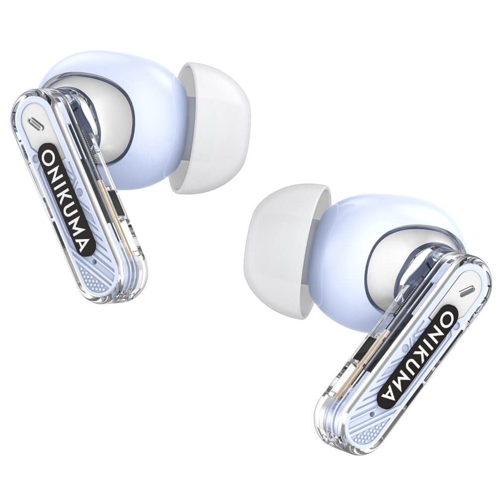 หูฟังเกมมิ่งไร้สาย ONIKUMA T5 IN-EAR BLUETOOTH EARPHONE - สีม่วง_1