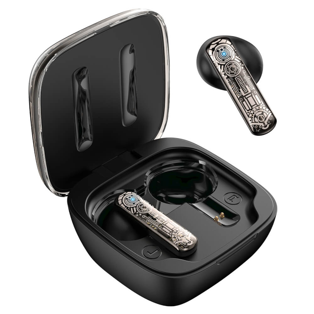 หูฟังเกมมิ่งไร้สาย ONIKUMA T1 TWS BLUETOOTH GAMING EARPHONES - สีดำ