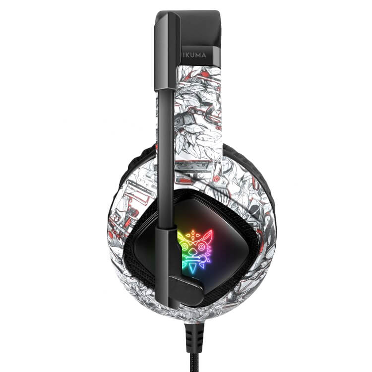 หูฟังเกมมิ่ง ONIKUMA K19 GAMING HEADSET - ลายพลางสีขาว