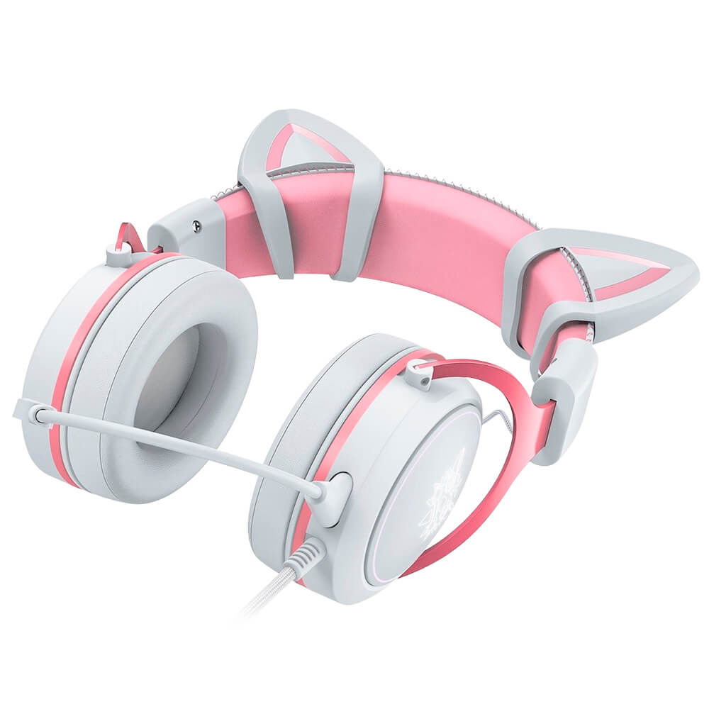 หูฟังเกมมิ่ง ONIKUMA X10 CAT EARS GAMING HEADSET - สีขาว