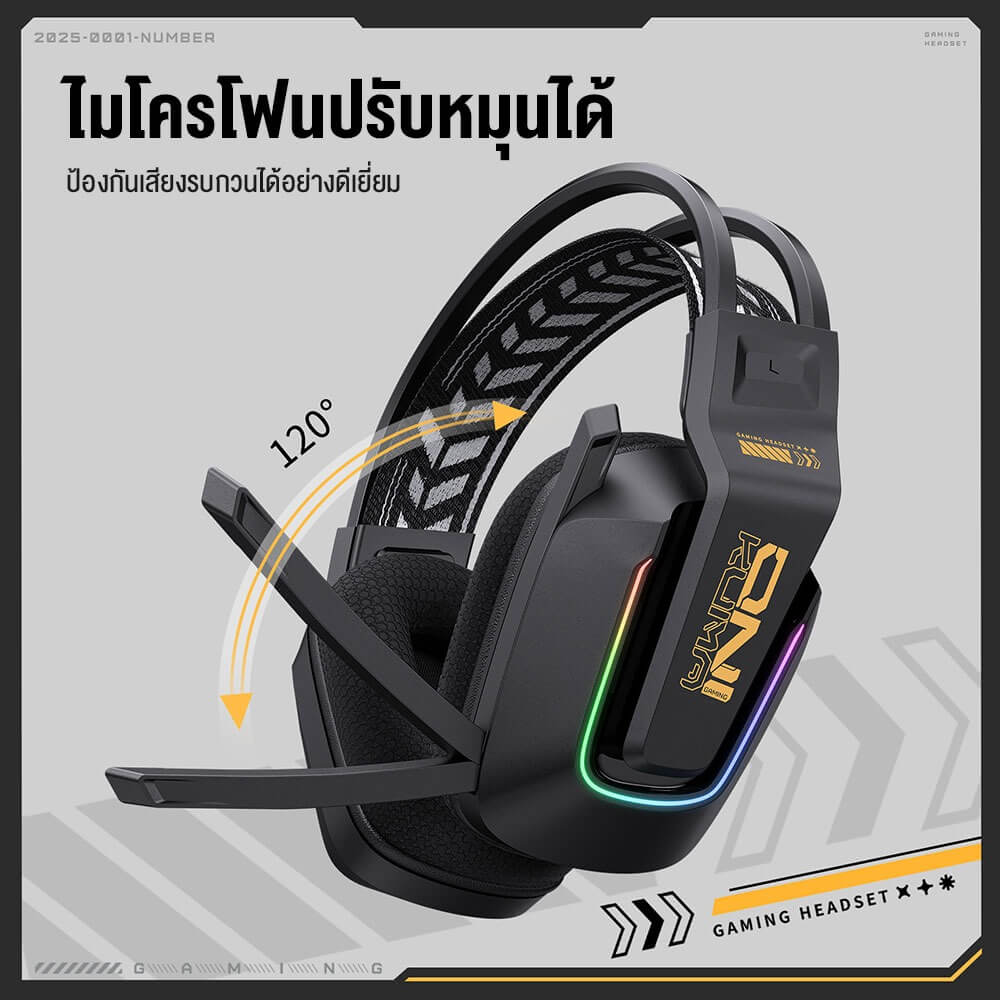 หูฟังเกมมิ่ง ONIKUMA GT828 4 MODELS WIRELESS
