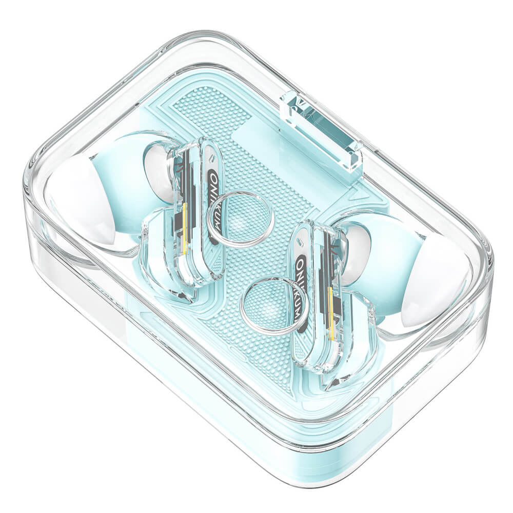 หูฟังเกมมิ่งไร้สาย ONIKUMA T5 IN-EAR BLUETOOTH EARPHONE - สีน้ำเงิน_3