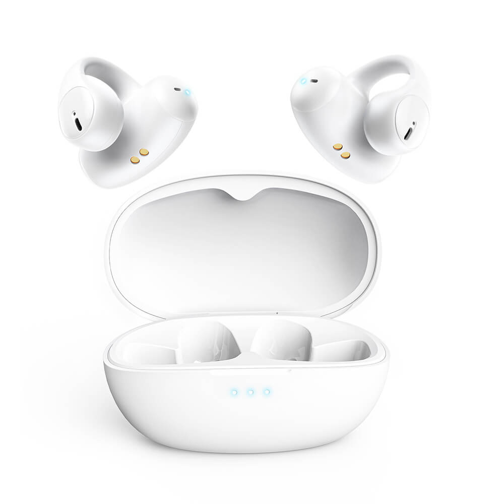 หูฟังเกมมิ่งไร้สาย ONIKUMA T306 TWS EAR CLIP DESIGN BLUETOOTH HEADSET - สีขาว_3
