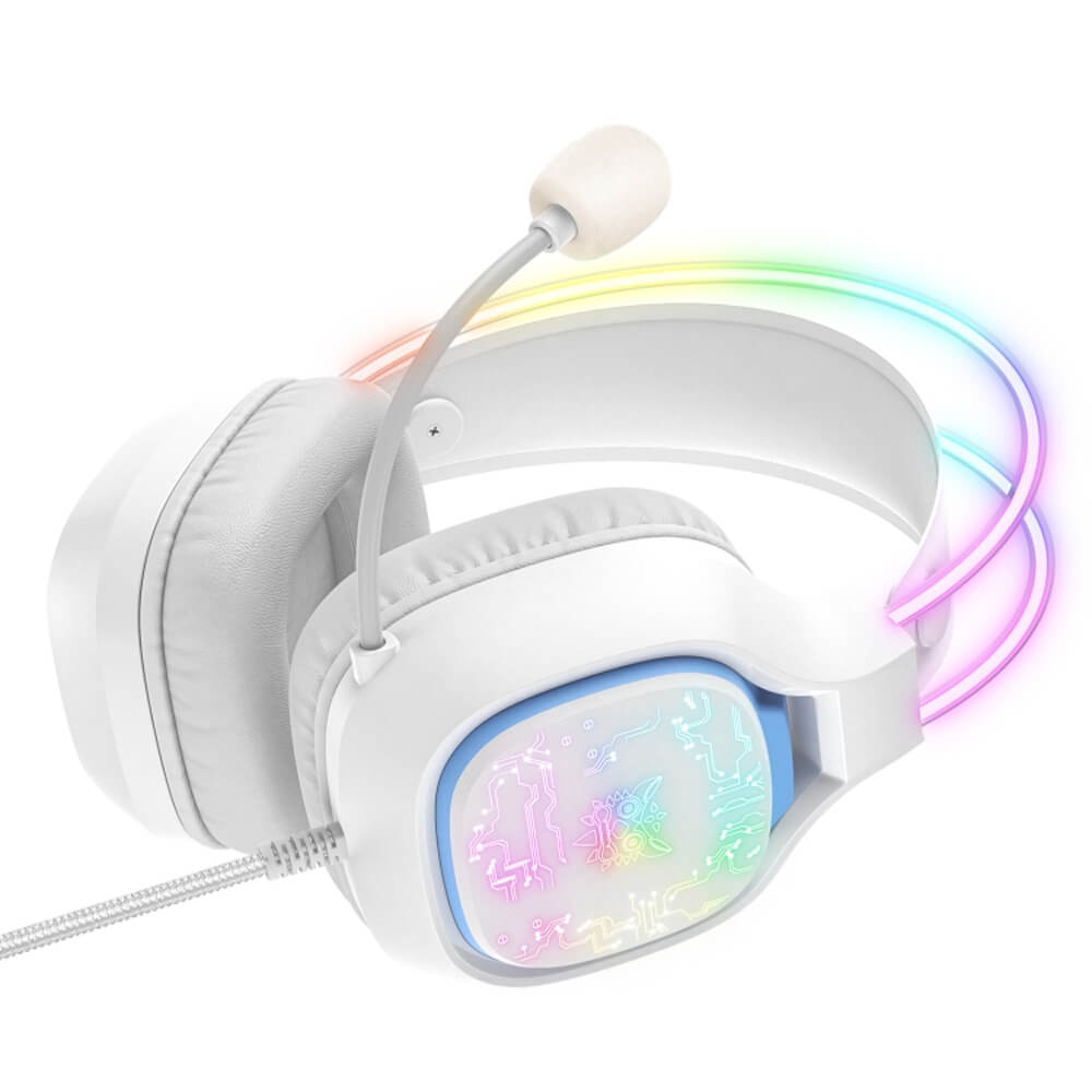 หูฟังเกมมิ่ง ONIKUMA X22 GAMING HEADSET - สีขาว_3