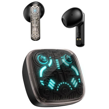 หูฟังเกมมิ่งไร้สาย ONIKUMA T1 TWS BLUETOOTH GAMING EARPHONES - สีดำ_0