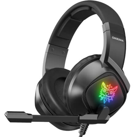 หูฟังเกมมิ่ง ONIKUMA K19 GAMING HEADSET - สีดำ_0