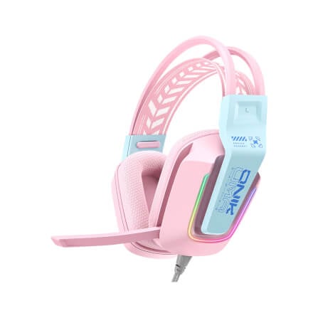 หูฟังเกมมิ่ง ONIKUMA X13 GAMING HEADSET - สีชมพู_0
