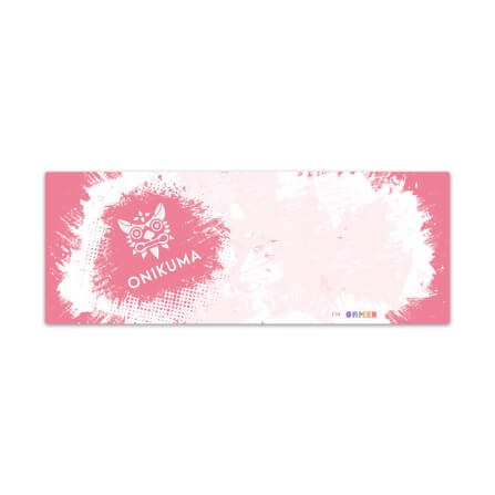 แผ่นรองเมาส์เกมมิ่ง ONIKUMA I'M GAMER GAMING MOUSEPAD สีชมพู_0