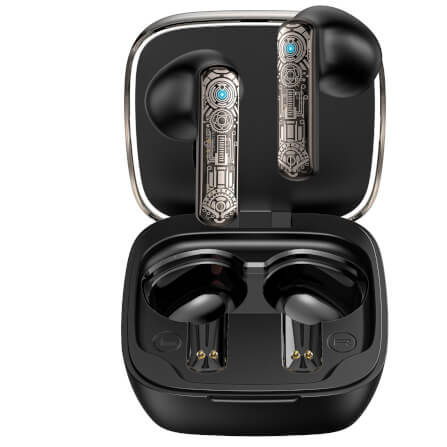 หูฟังเกมมิ่งไร้สาย ONIKUMA T1 TWS BLUETOOTH GAMING EARPHONES - สีดำ_1