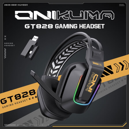 หูฟังเกมมิ่ง ONIKUMA GT828 4 MODELS WIRELESS_1