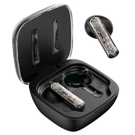หูฟังเกมมิ่งไร้สาย ONIKUMA T1 TWS BLUETOOTH GAMING EARPHONES - สีดำ_2