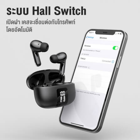 หูฟังเอียร์บัดไร้สาย ONIKUMA TX612 WIRELESS TRI-MODE BLUETOOTH & 2.4G_2