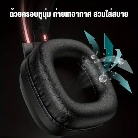 หูฟังเกมมิ่ง ONIKUMA X22 GAMING HEADSET - สีดำ_8