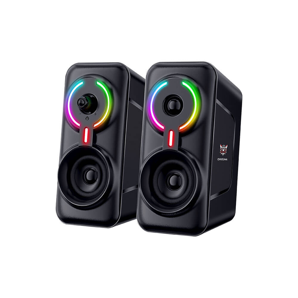 ลำโพงตั้งโต๊ะ ONIKUMA L6 DEKTOP SPEAKER - สีดำ