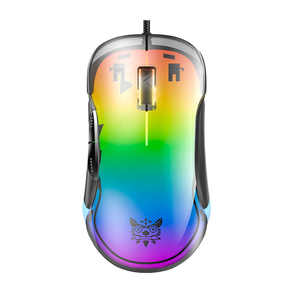 เมาส์เกมมิ่ง ONIKUMA CW925 RGB BACKLIT WIRED GAMING MOUSE - สีดำ