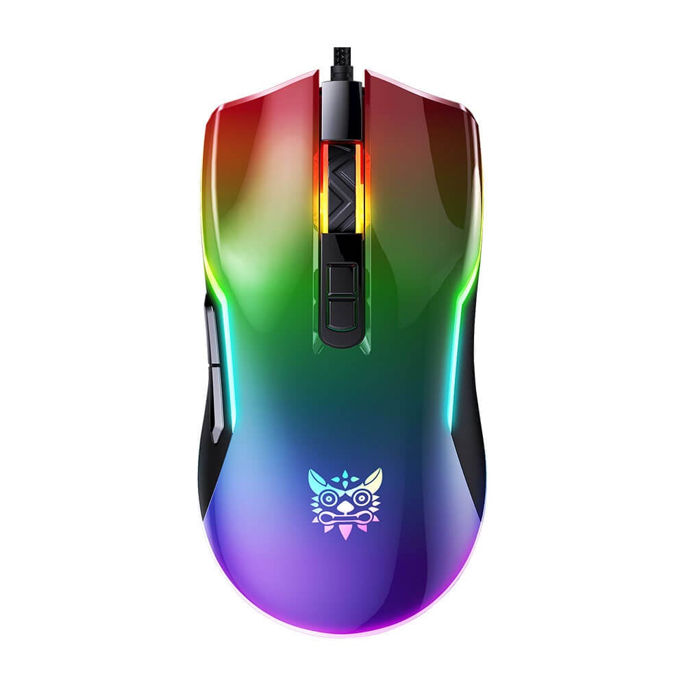 เมาส์เกมมิ่ง ONIKUMA TOUMEI FULL RGB GAMING MOUSE - สีดำ_0