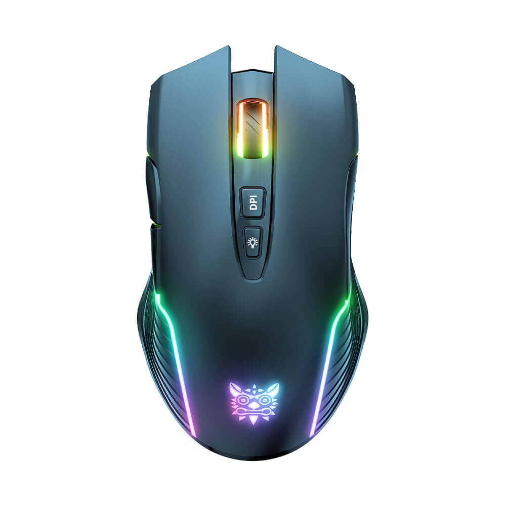 เมาส์เกมมิ่งไร้สาย ONIKUMA MIZU WIRELESS GAMING MOUSE - สีดำ