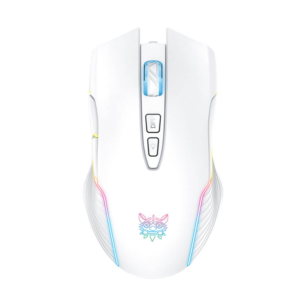 เมาส์เกมมิ่ง ONIKUMA CW905 WIRELESS GAMING MOUSE - สีขาว
