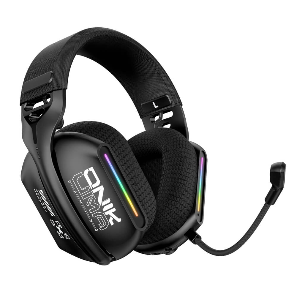 หูฟังเกมมิ่งไร้สาย ONIKUMA GT808 เชื่อมต่อได้ 3 โหมด - สีดำ_1