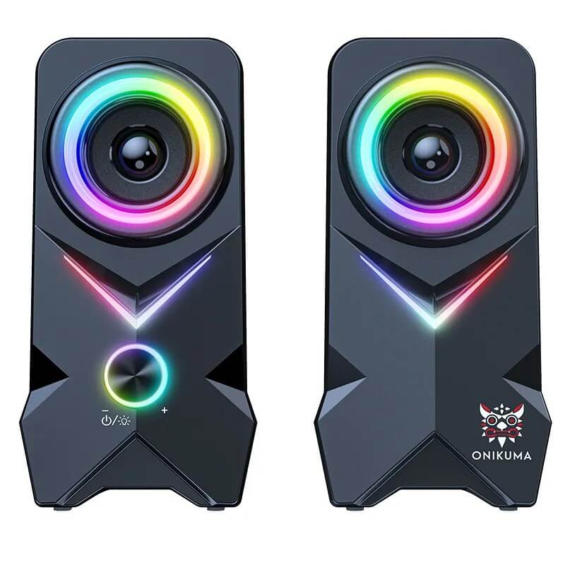 ลำโพงตั้งโต๊ะ ONIKUMA L2 MULTIMEDIA SPEAKER - สีดำ_1