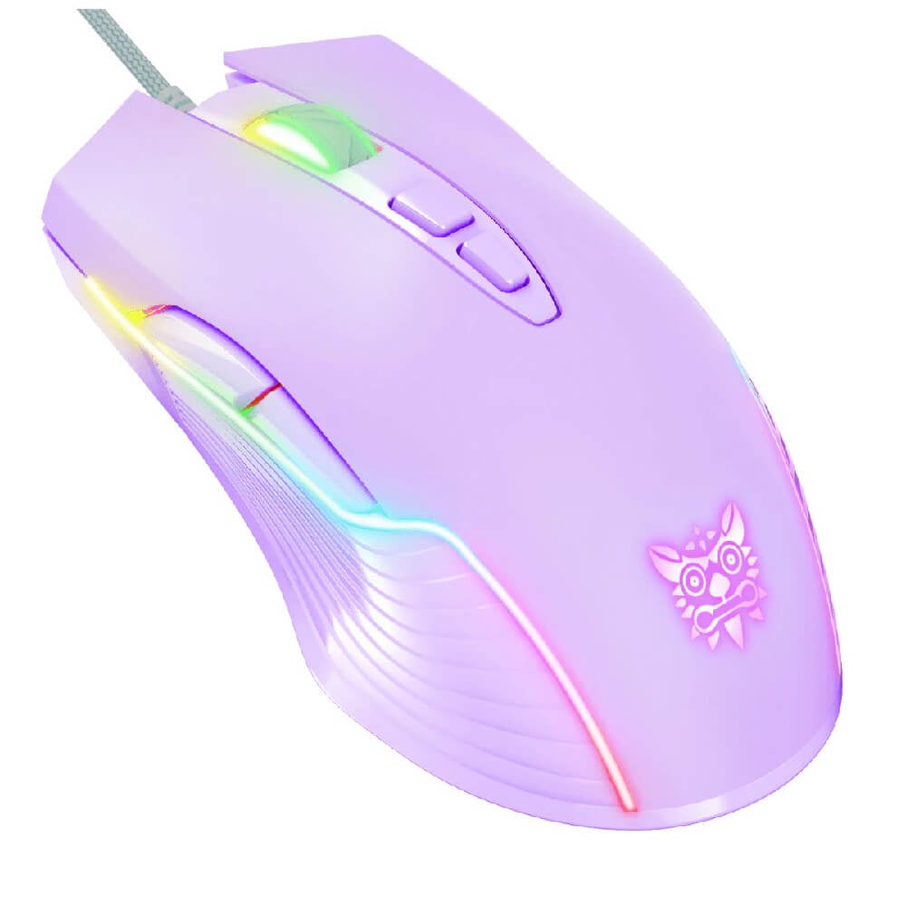 เมาส์เกมมิ่ง ONIKUMA FUJI GAMING MOUSE - สีม่วง_1