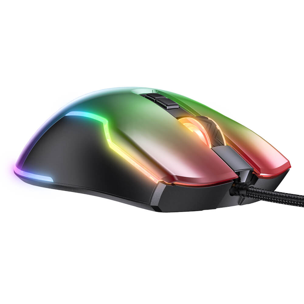 เมาส์เกมมิ่ง ONIKUMA TOUMEI FULL RGB GAMING MOUSE - สีดำ_2