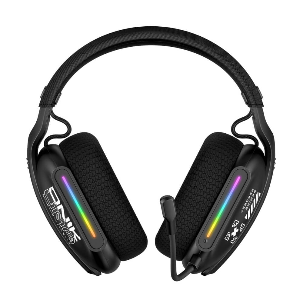 หูฟังเกมมิ่งไร้สาย ONIKUMA GT808 เชื่อมต่อได้ 3 โหมด - สีดำ_3