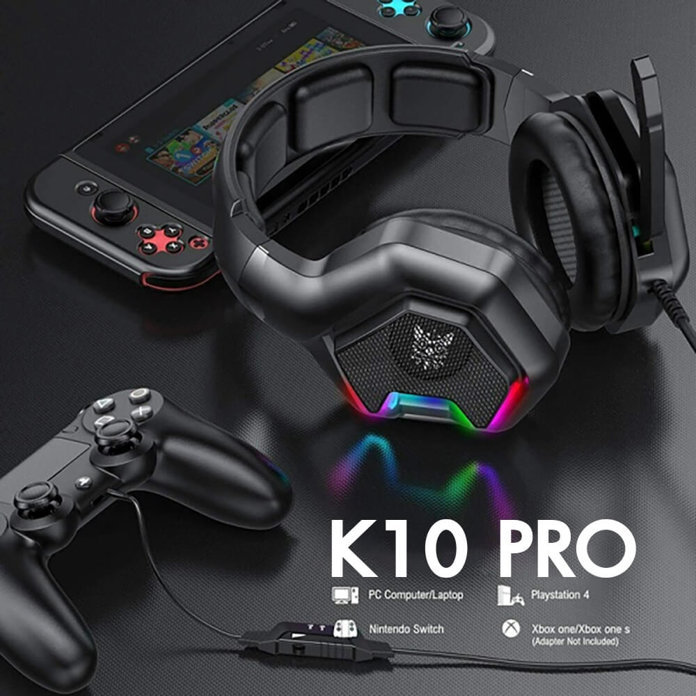 หูฟังเกมมิ่งแบบมีสาย ONIKUMA K10 PRO - สีดำ_3