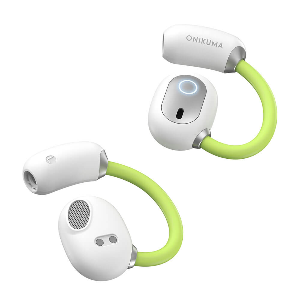 หูฟังไร้สาย Onikuma T25 ใส่ออกกำลังกาย Bluetooth 5.4 - สีขาว