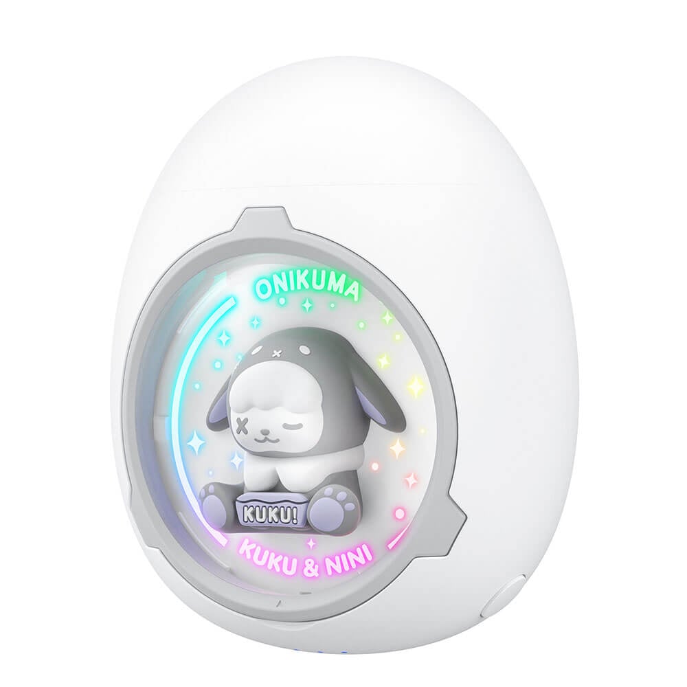 หูฟังเกมมิ่งไร้สาย Onikuma KUKU & NINI รูปทรงน่ารัก Bluetooth 5.3 - สีขาว