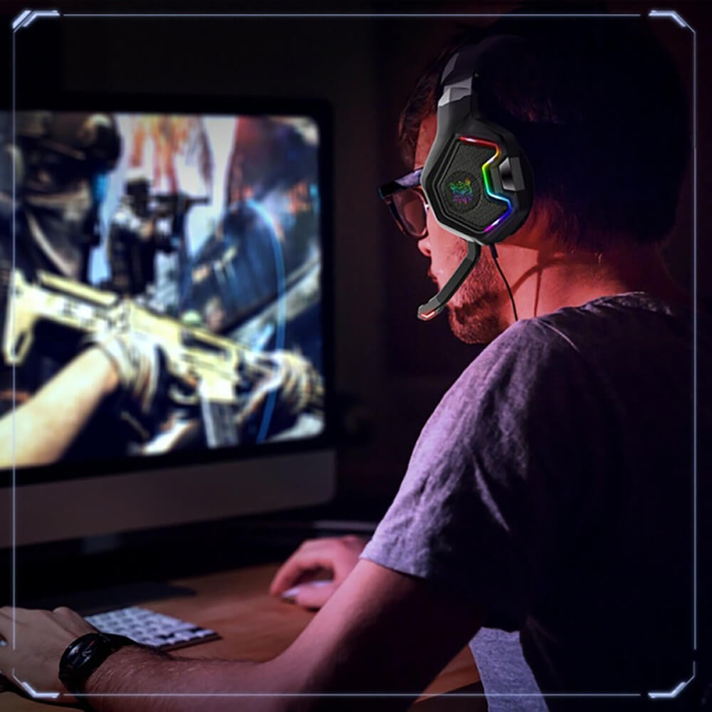 หูฟังเกมมิ่งแบบมีสาย ONIKUMA K10 PRO - สีดำ_7